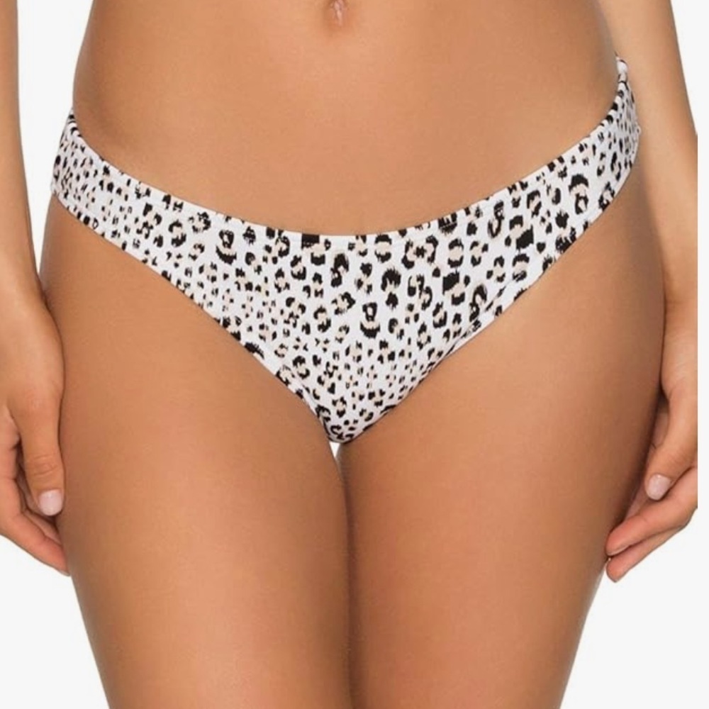 NWT Swim Systems Americana Bikini Bottoms XS Feline Moderate Coverage